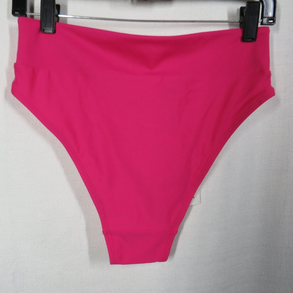 Halara Size Medium Crossover Waist Cheeky Bikini Swim Bottom - Picture 8 of 8